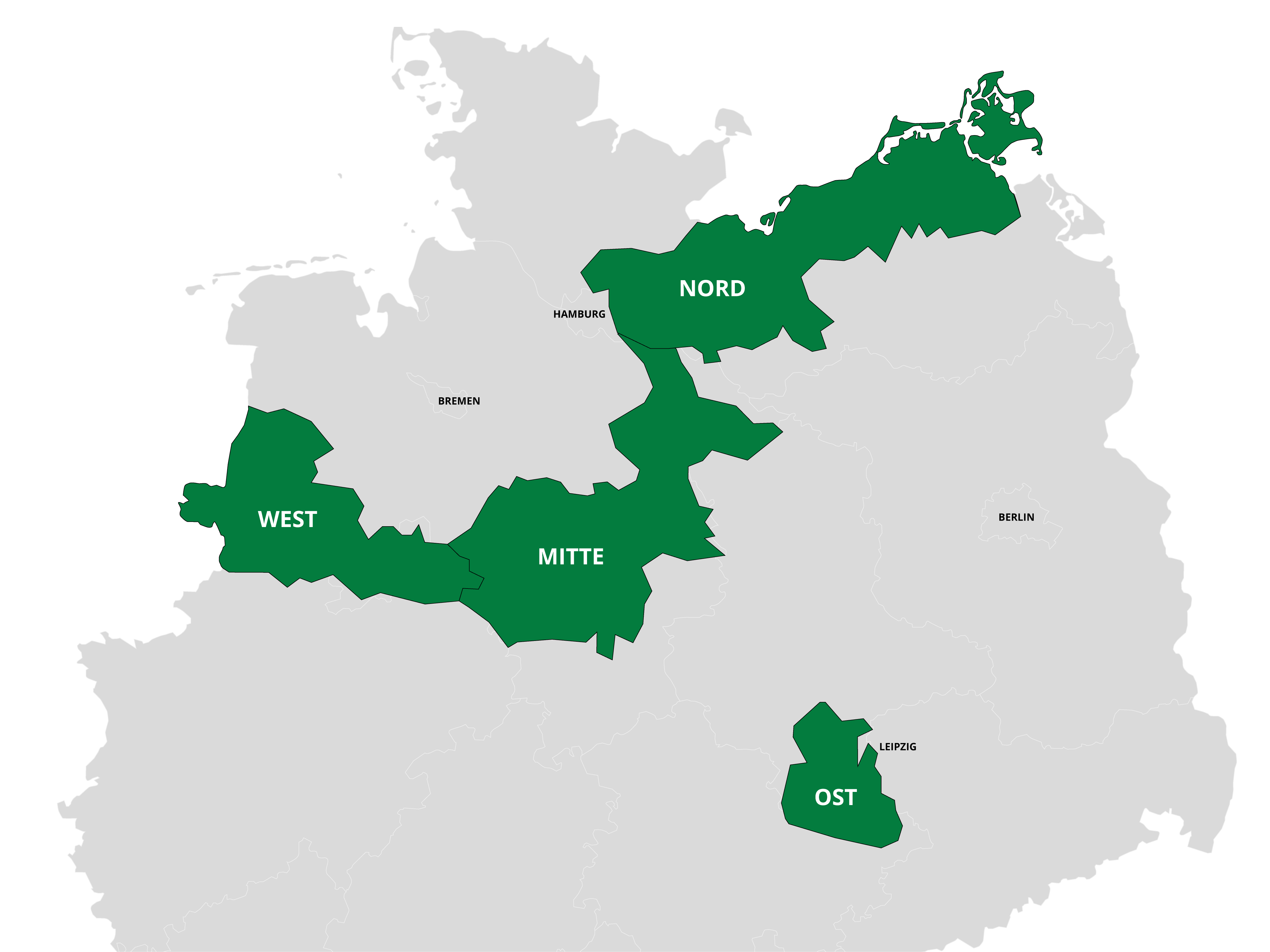 LVD Krone Standorte im Überblick