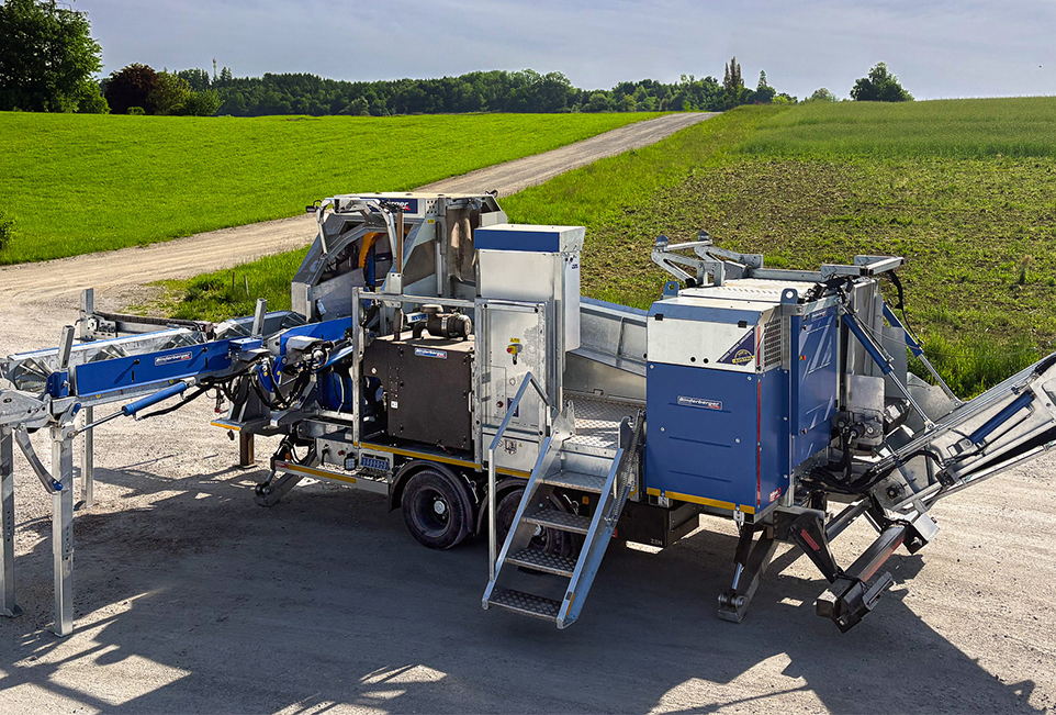 Maschine für die Forsttechnik vom österreichischen Hersteller Binderberger
