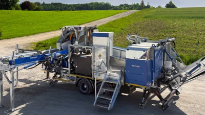 Maschine für die Forsttechnik vom österreichischen Hersteller Binderberger